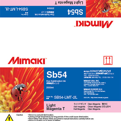 Mimaki SB54 Dye Sublimation Ink