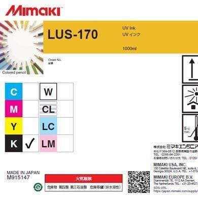 Mimaki Ink Black Mimaki LUS-170 UV Ink 1000cc