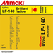 Mimaki Ink Bright Yellow LF-140 UV curable ink 600cc Ink Pack