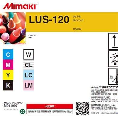 Mimaki Ink Cyan Mimaki LUS-120 UV Ink 1000cc