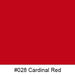 Oracal Media #028 Cardinal Red Orafol 751 High Performance Cast 30"x30'