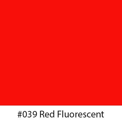 Oracal Media #039 Red fluorescent / 24"x30' ORACAL 6510 Fluorescent Cast