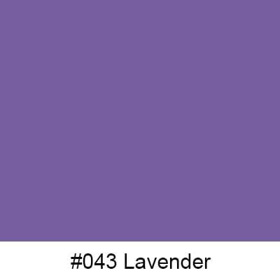 Oracal Media #043 Lavender Orafol 651 Intermediate Cal Glossy 30"x30'