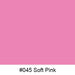 Oracal Media #045 Soft Pink Orafol 970RA Gloss Premium Wrapping Cast 60"x75'