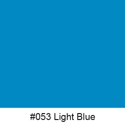 Oracal Media #053 Light Blue Orafol 631 Exhibition Cal Matte 30"x30'