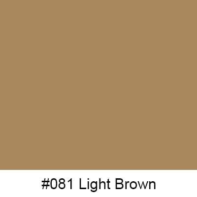 Oracal Media #081 Light Brown Orafol 751 High Performance Cast 30"x150'