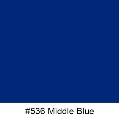 Oracal Media #536 Middle Blue Orafol 751 High Performance Cast 48"x150'