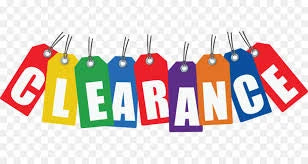 *CLEARANCE *CLEARANCE *CLEARANCE