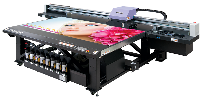 Mimaki JFX200 Series UV Flatbed Printers: JFX200-2513, JFX200-2513 EX, JFX200-2531