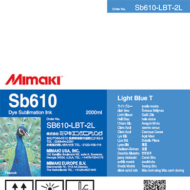Mimaki SB610 Dye Sublimation Ink (2000cc)