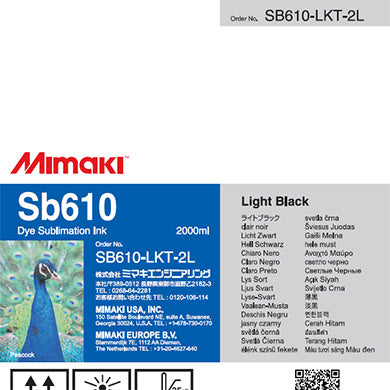 Mimaki SB610 Dye Sublimation Ink (2000cc)