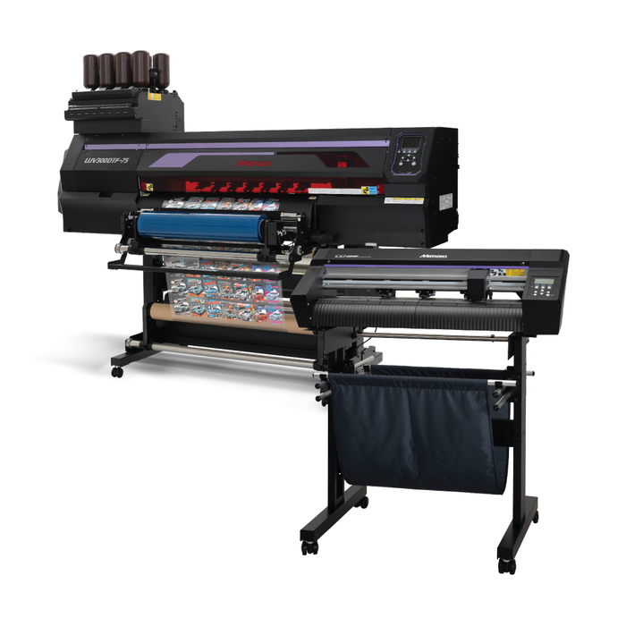 Mimaki UJV300DTF-75 Printer + CG-60AR Plotter Bundle