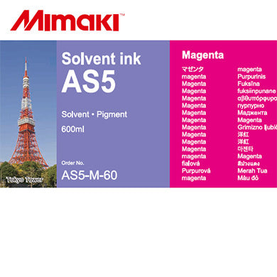 Mimaki AS5 Ink 600cc - Grant Graphics