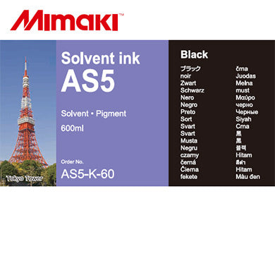Mimaki AS5 Ink 600cc Pack