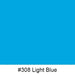 Chemica Media 0308 Light Blue / 15"x15' Chemica: Hotmark Revolution Cut Only