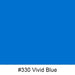Chemica Media 0330 Vivid Blue / 15"x15' Chemica: Hotmark Revolution Cut Only