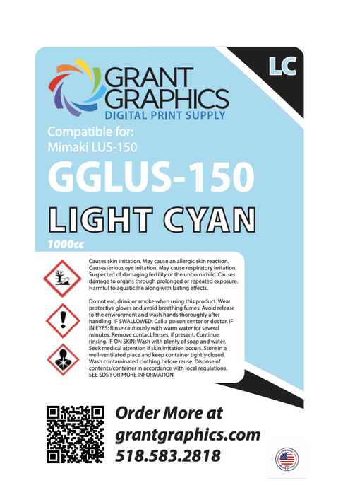Grant Graphics Ink GG-LUS-150 UV Ink 1000cc