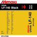 Mimaki Ink Black LF-140 UV curable ink 600cc Ink Pack