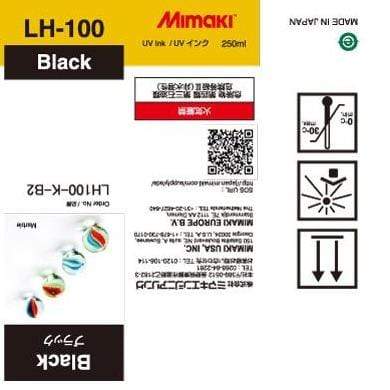 Mimaki Ink Black Mimaki LH-100 UV Ink - 250cc