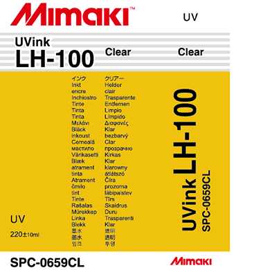 Mimaki Ink Clear Mimaki LH-100 UV Ink - 220cc