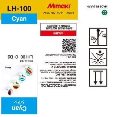 Mimaki Ink Cyan Mimaki LH-100 UV Ink - 250cc