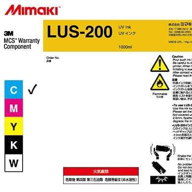 Mimaki Ink Cyan Mimaki LUS-200 UV Ink - 1000cc