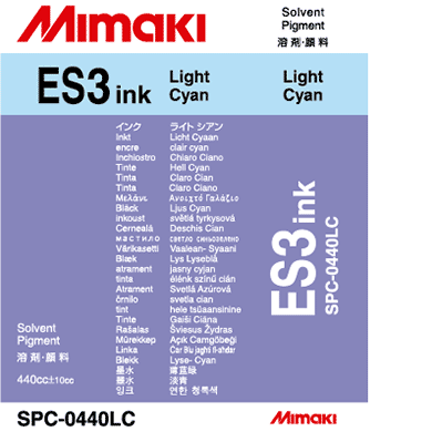 Mimaki Ink Light Cyan Mimaki ES3 Ink - 440cc