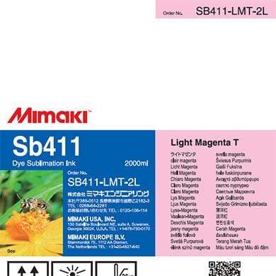 Mimaki Ink Light Magenta Mimaki SB411 Dye Sublimation Ink