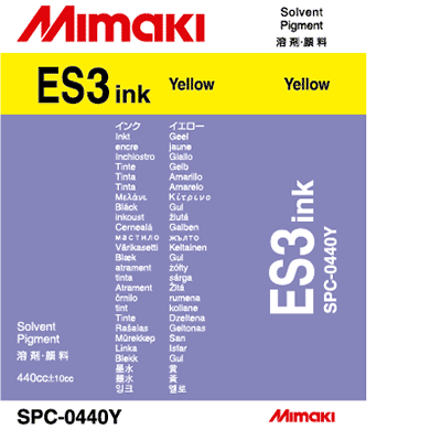 Mimaki Ink Yellow Mimaki ES3 Ink - 440cc