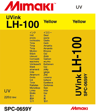 Mimaki Ink Yellow Mimaki LH-100 UV Ink - 220cc