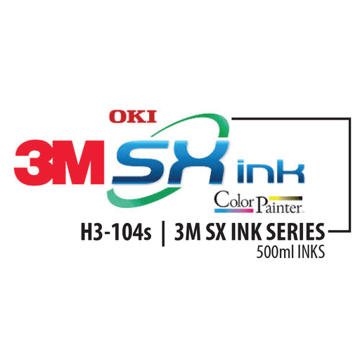 OKI Ink Cyan OKI ColorPainter H3-104s & M64s | 3M SX Ink Series M | 1.5 Liter