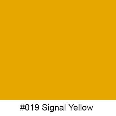 Oracal Media #019 Signal Yellow Orafol 751 High Performance Cast 30"x30'