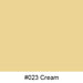 Oracal Media #023 Cream Orafol 651 Intermediate Cal Glossy 30"x30'