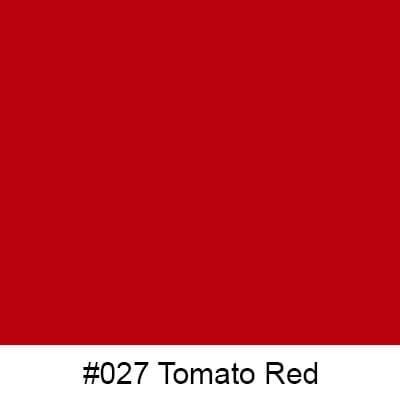 Oracal Media #027 Tomato Red Orafol 751 High Performance Cast 48"x30'
