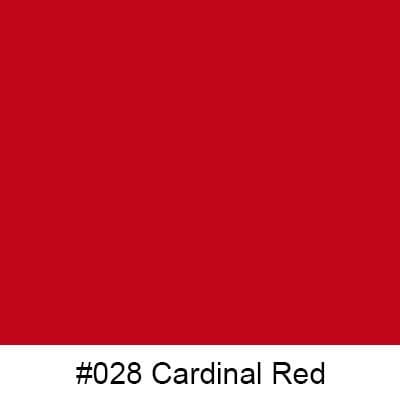 Oracal Media #028 Matte Cardinal Red Orafol 970RA Matte Premium Wrapping Cast 60"x75'