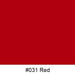 Oracal Media #031 Red / 24"x30' Orafol 751RA High Performance Cast with Rapid Air