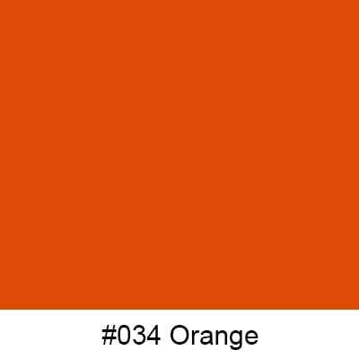 Oracal Media #034 Orange Orafol 751 High Performance Cast 48"x150'