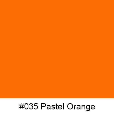 Oracal Media #035 Pastel Orange Orafol 651 Intermediate Cal Glossy 30"x30'
