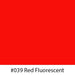 Oracal Media #039 Red fluorescent / 24"x30' ORACAL 6510 Fluorescent Cast