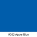 Oracal Media #052 Azure Blue Orafol 651 Intermediate Cal Glossy 30"x30'