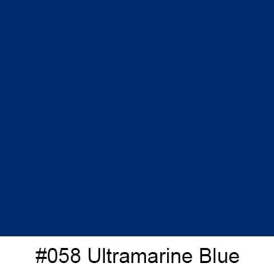 Oracal Media #058 Ultramarine Blue Orafol 751 High Performance Cast 48"x150'