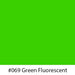 Oracal Media #069 Green fluorescent / 24"x30' ORACAL 6510 Fluorescent Cast