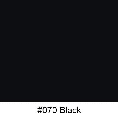 Oracal Media #070 Black Orafol 651 Intermediate Cal Glossy 30"x30'