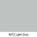 Oracal Media #072 Light Grey Orafol 651 Intermediate Cal Glossy 30"x30'