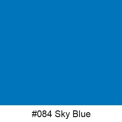 Oracal Media #084 Sky Blue Orafol 651 Intermediate Cal Glossy 30"x30'