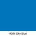 Oracal Media #084 Sky Blue Orafol 651 Intermediate Cal Glossy 30"x30'