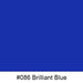 Oracal Media #086 Brilliant Blue Orafol 651 Intermediate Cal Glossy 30"x30'