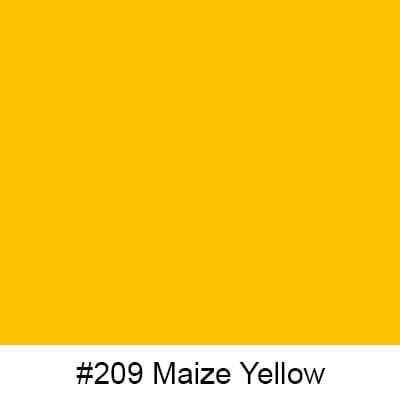 Oracal Media #209 Maize Yellow Orafol 751 High Performance Cast 48"x150'