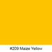 Oracal Media #209 Maize Yellow Orafol 970RA Gloss Premium Wrapping Cast 60"x75'