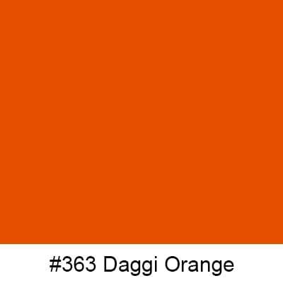Oracal Media #363 Daggi Orange Orafol 970RA Gloss Premium Wrapping Cast 60"x75'
